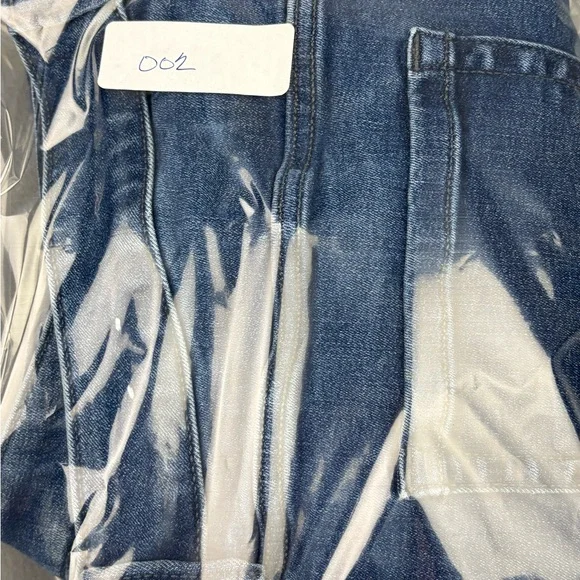 Lane Bryant Deep Blue Mid Rise Straight Denim Jeans - Picture 11 of 11